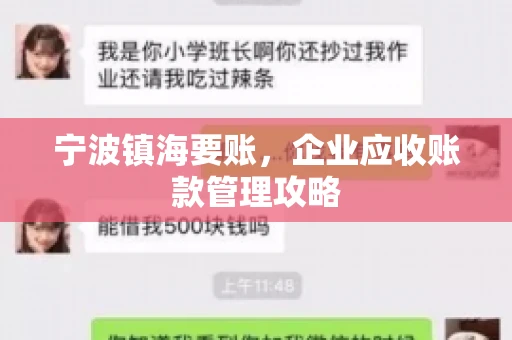 宁波镇海要账，企业应收账款管理攻略